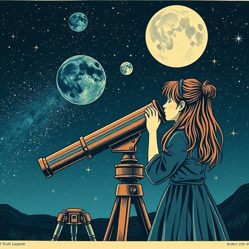 lithograph style AI art