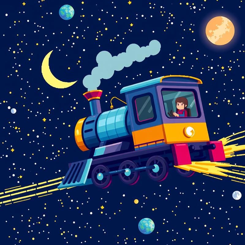 pixel art style AI art