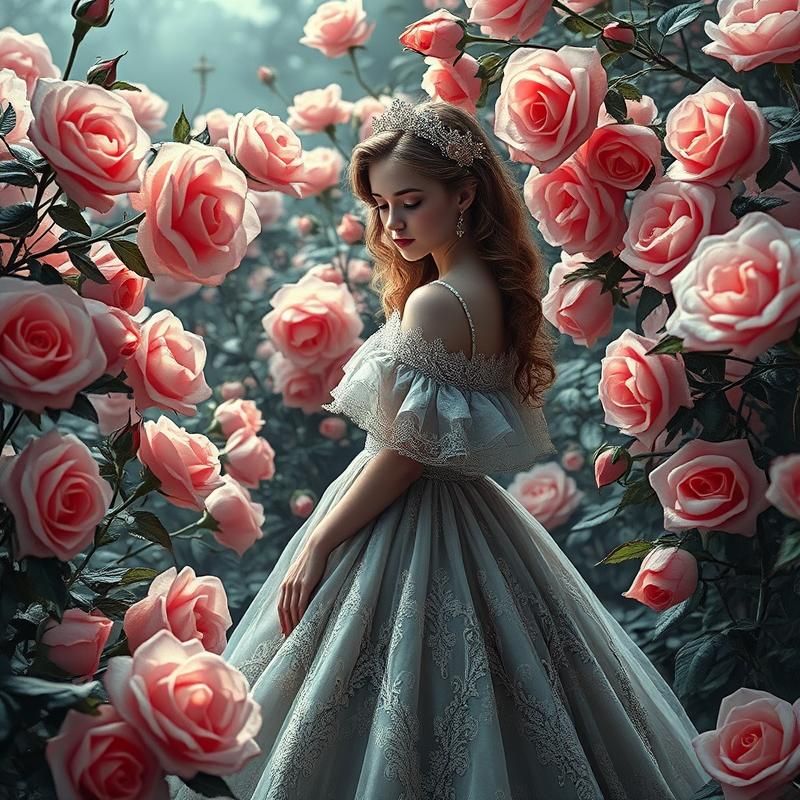 rococo style AI art
