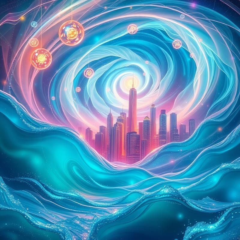 abstract style AI art