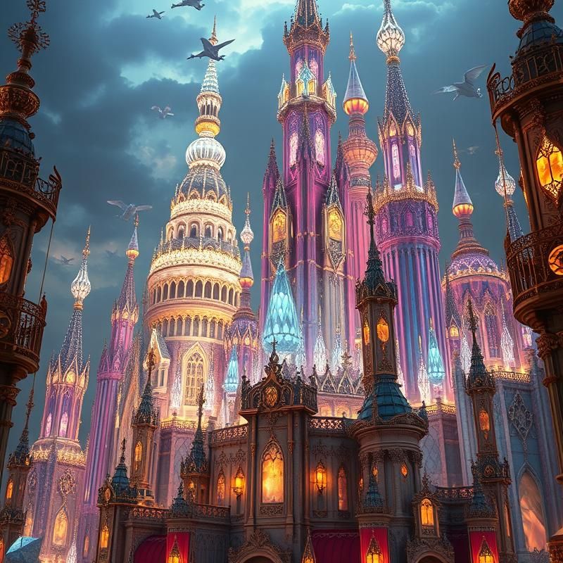 baroque style AI art