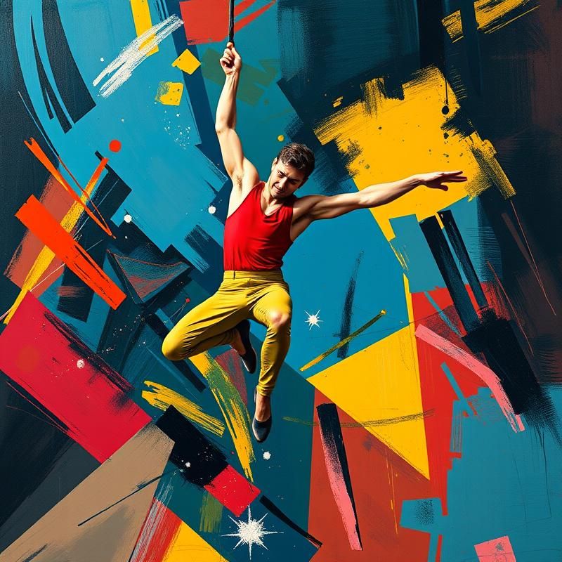 suprematist style AI art