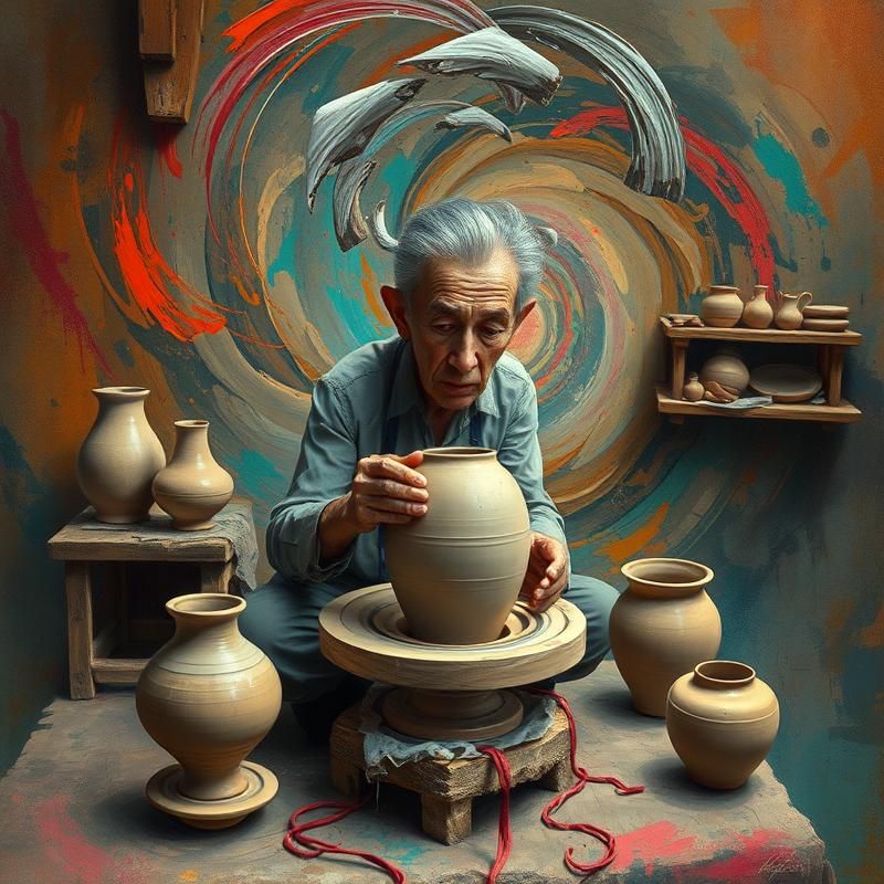 surrealism style AI art