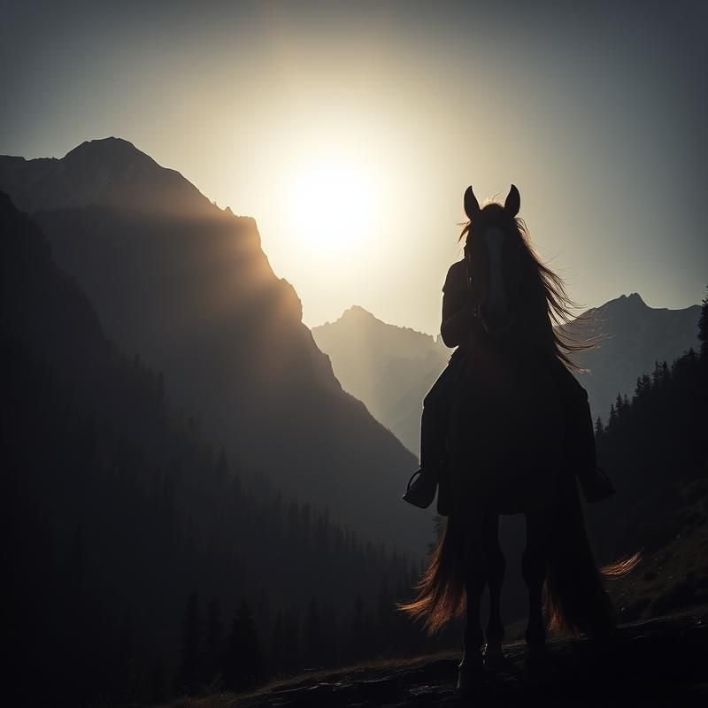 chiaroscuro style AI art
