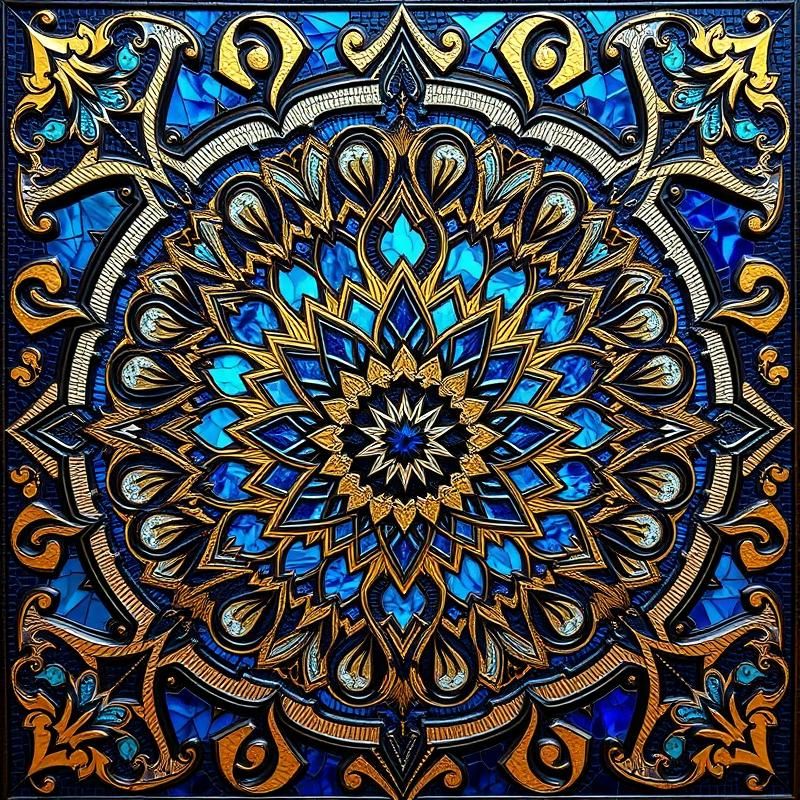 art deco style AI art
