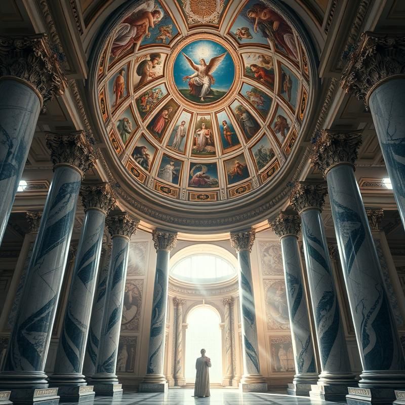 neo-classical style AI art