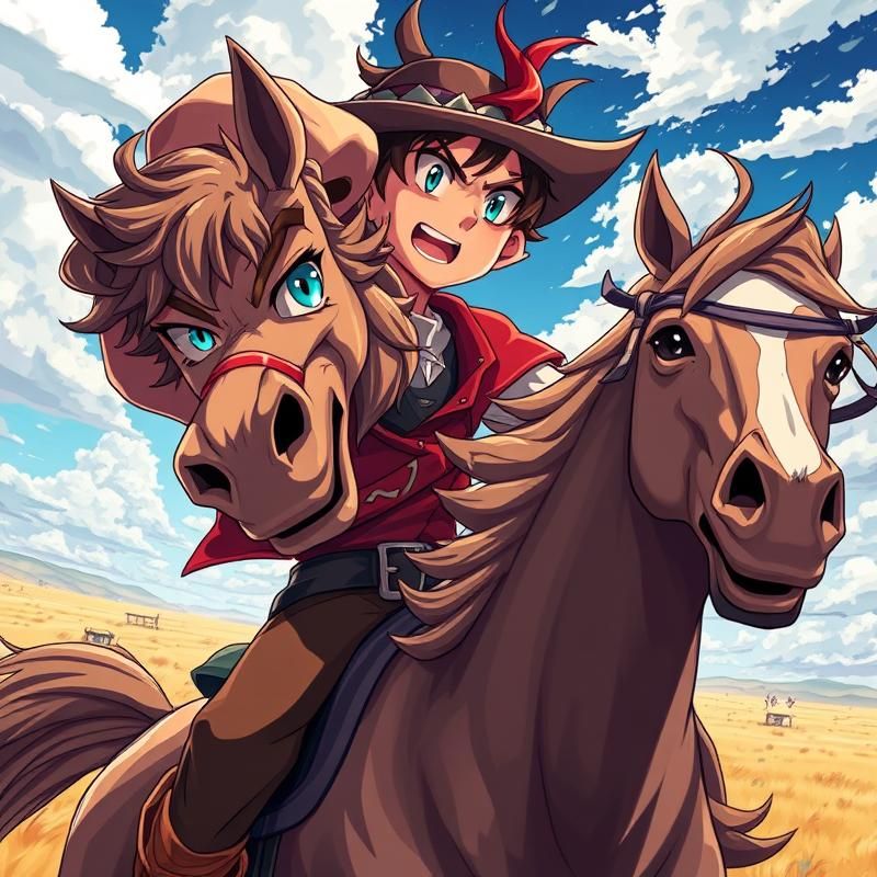 anime style AI art