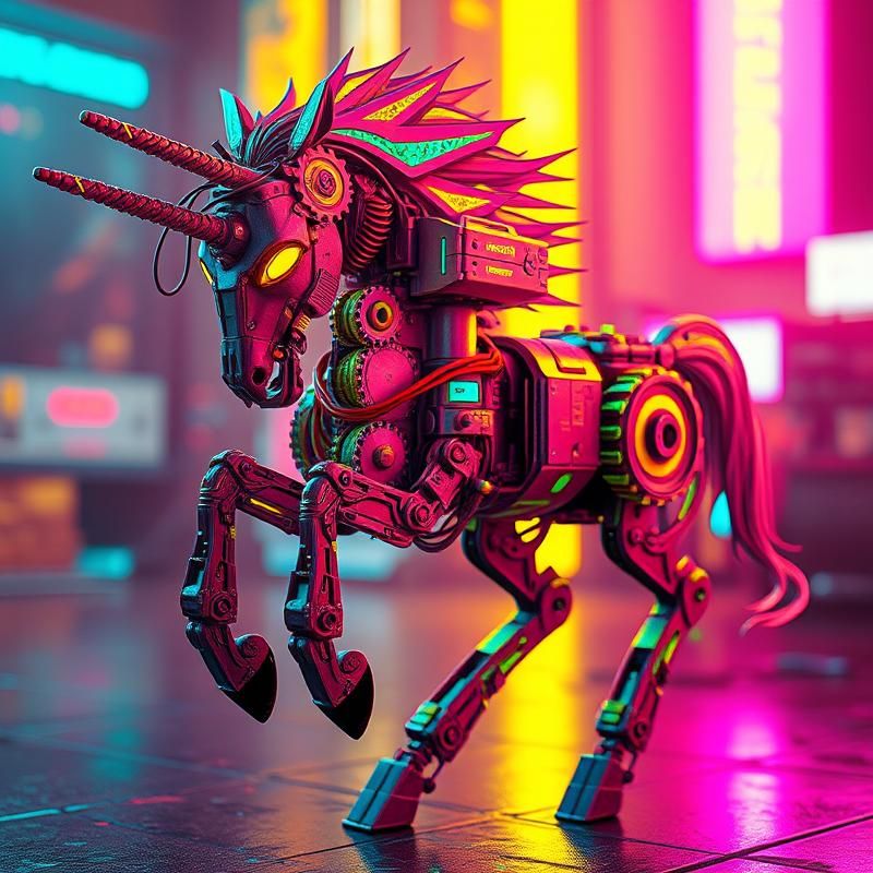 vaporwave style AI art