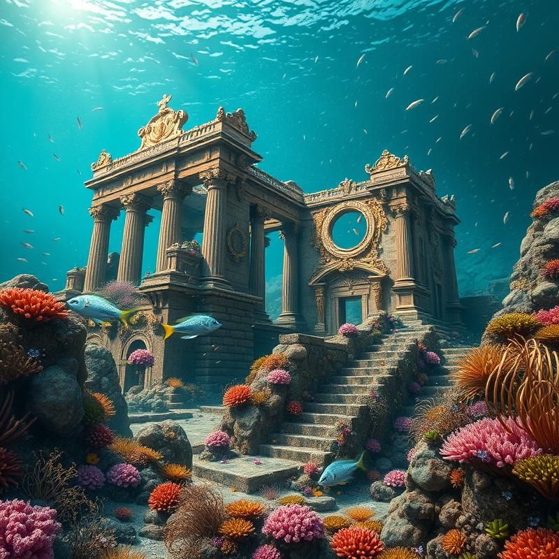 maximalist style AI art