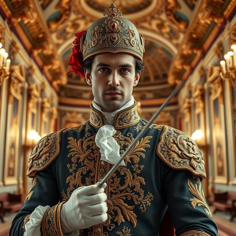 baroque style AI art