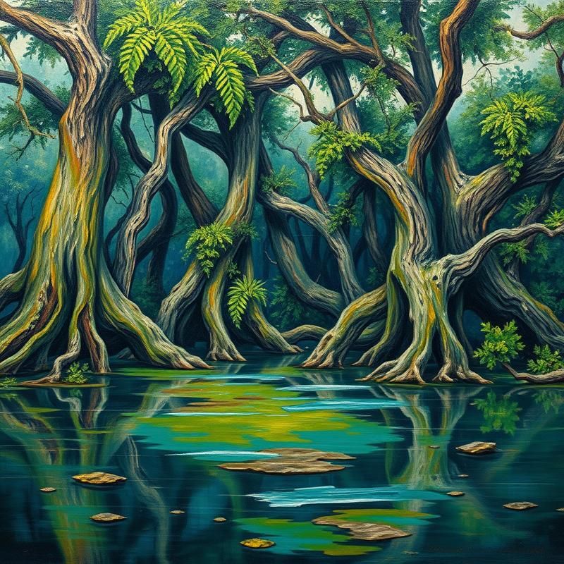 expressionism style AI art