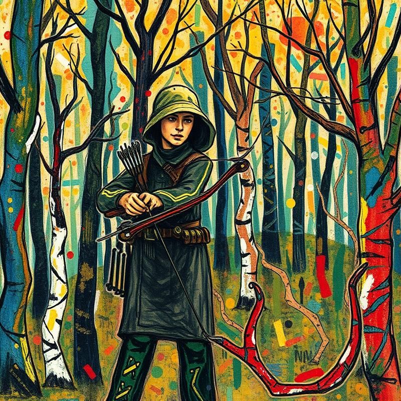 outsider art style AI art