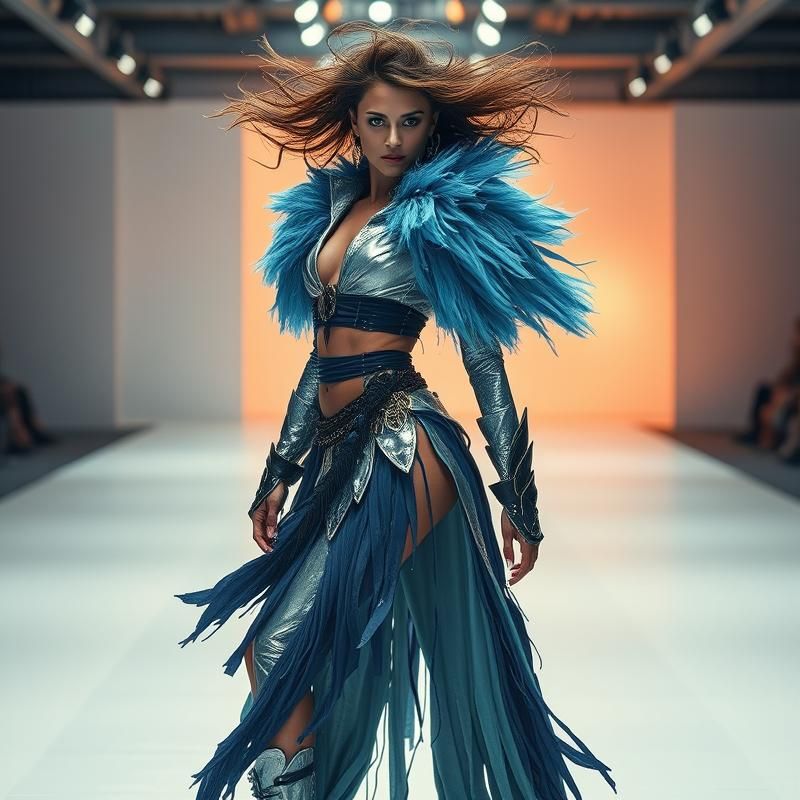 contemporary style AI art