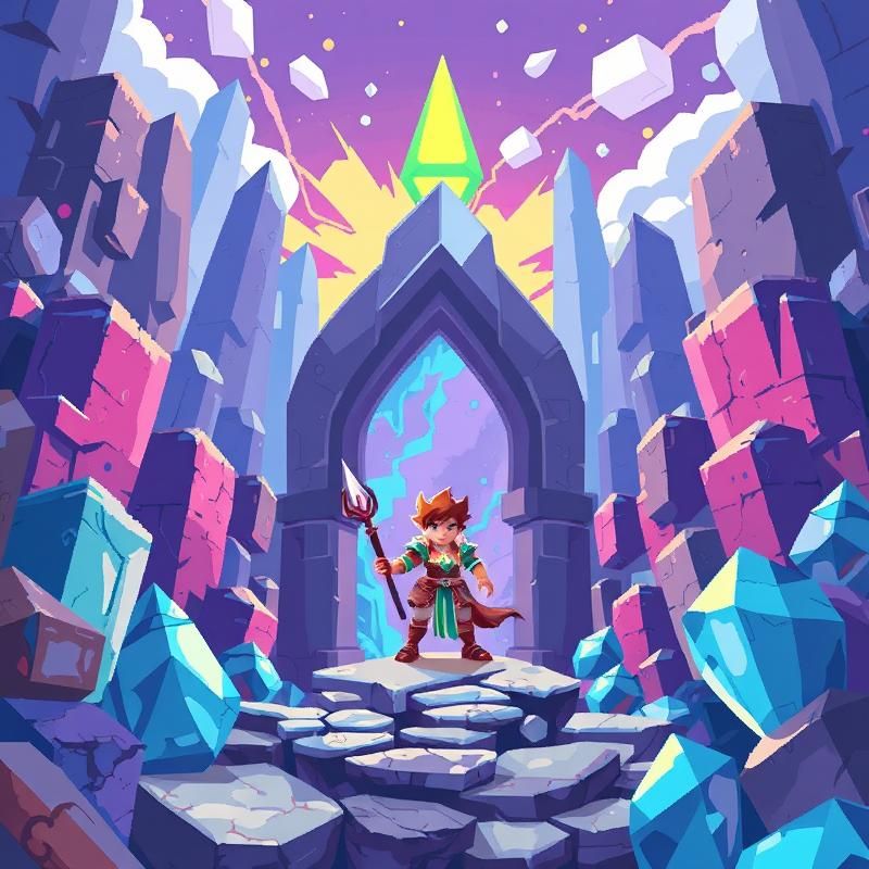 pixel art style AI art