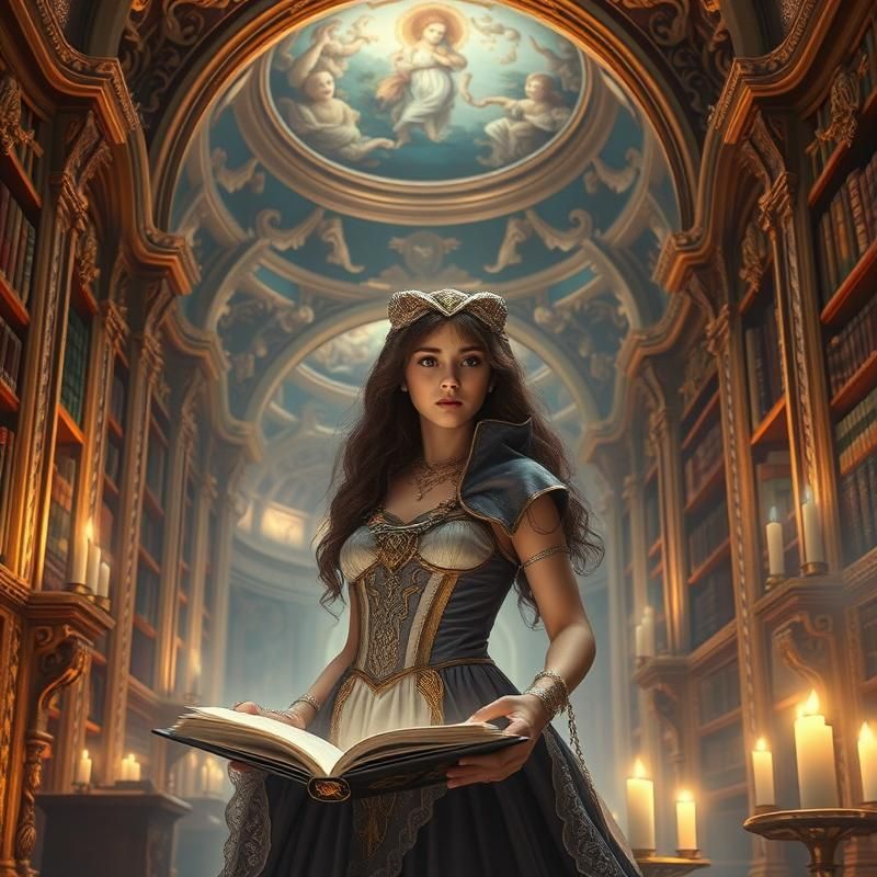 rococo style AI art