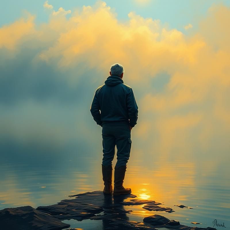 oil painting style AI art