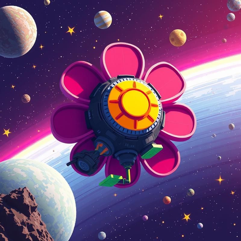 8-bit art style AI art