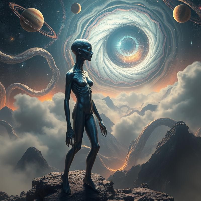 surrealism style AI art