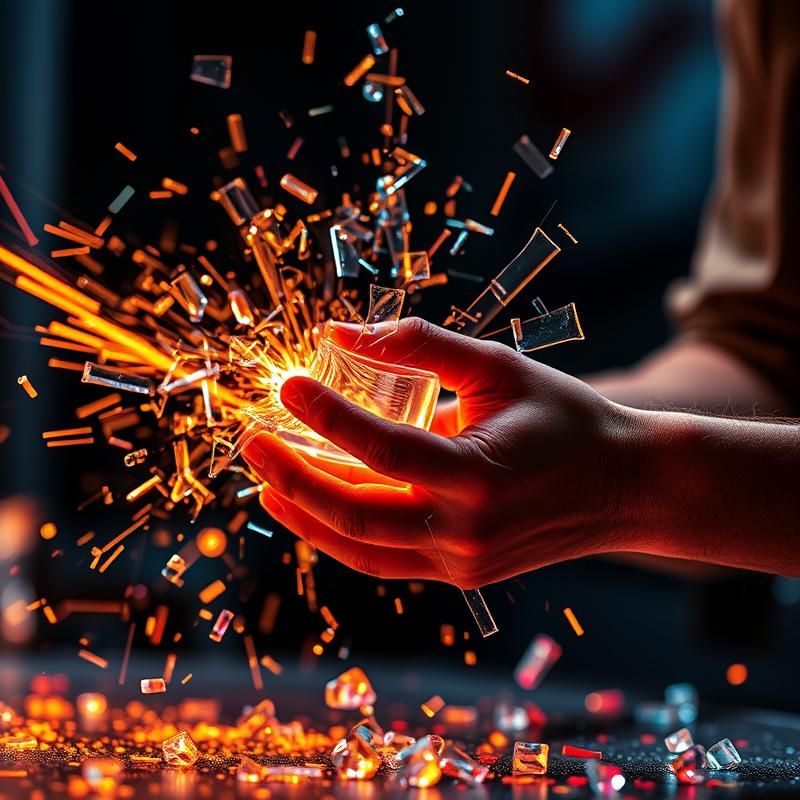light painting style AI art