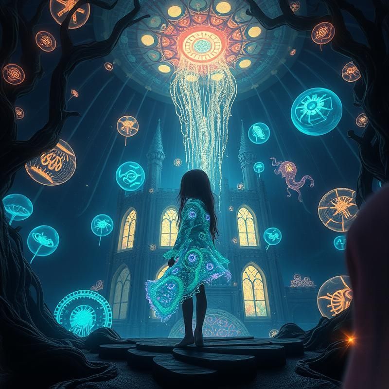 bio art style AI art
