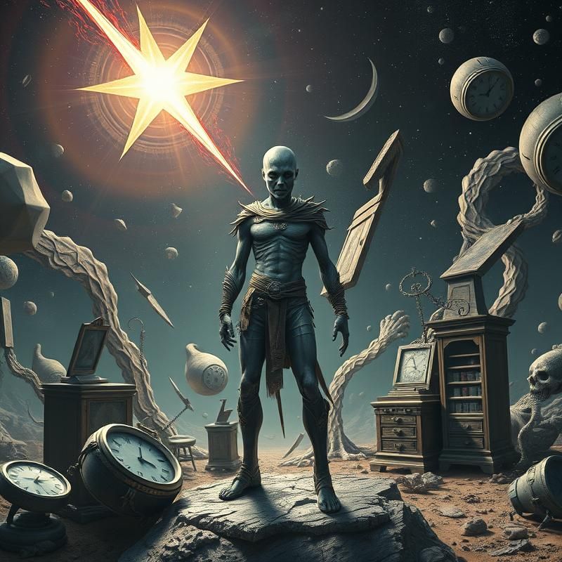 surrealism style AI art
