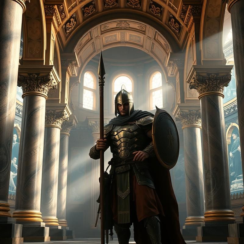 neo-classical style AI art