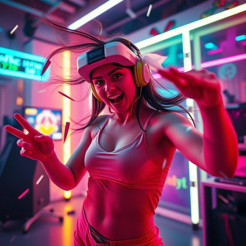 performance art style AI art
