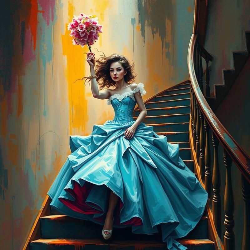 expressionism style AI art