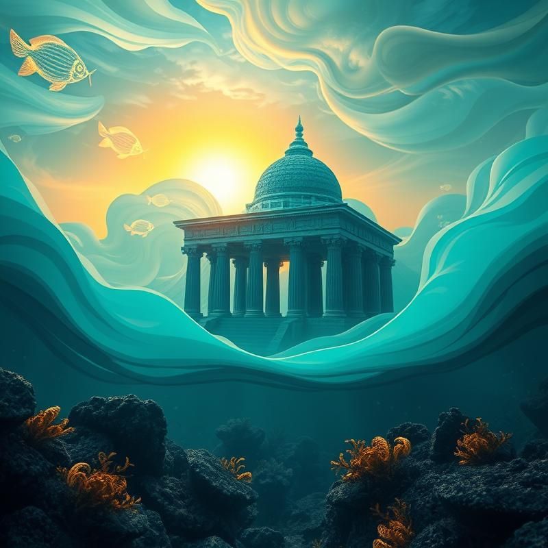 abstract style AI art