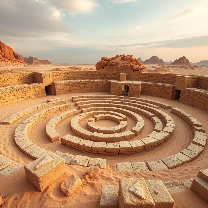 land art style AI art