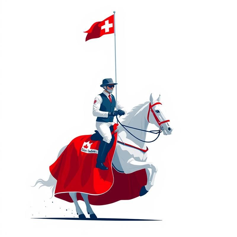 swiss style style AI art