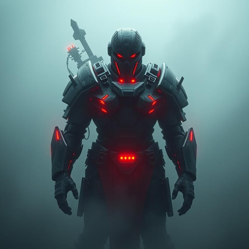cyberpunk style AI art