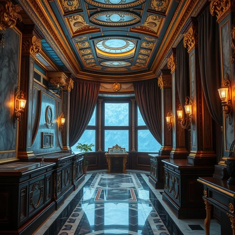 neo-classical style AI art
