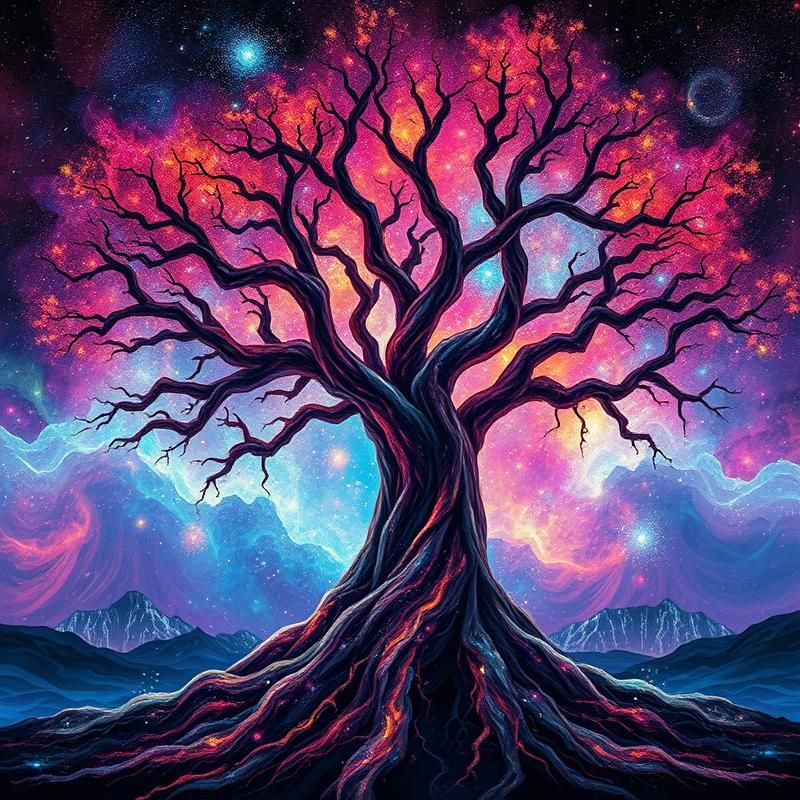 contemporary style AI art
