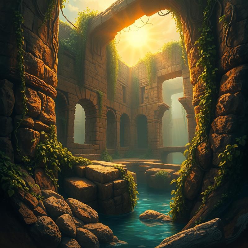 oil painting style AI art