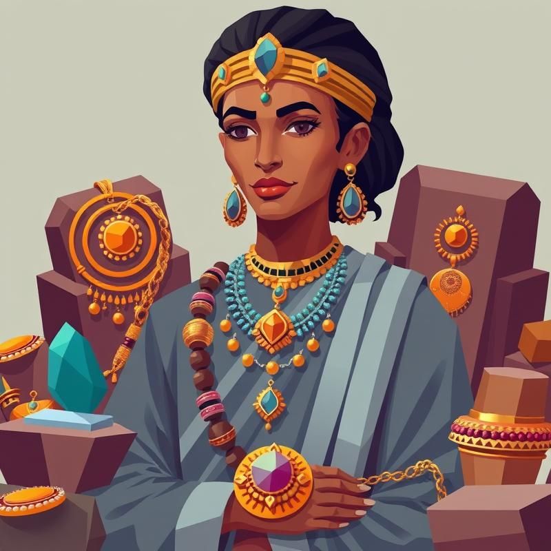 low poly style AI art