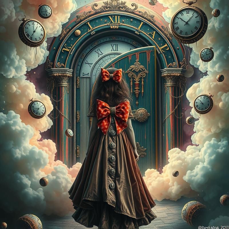 pop surrealism style AI art