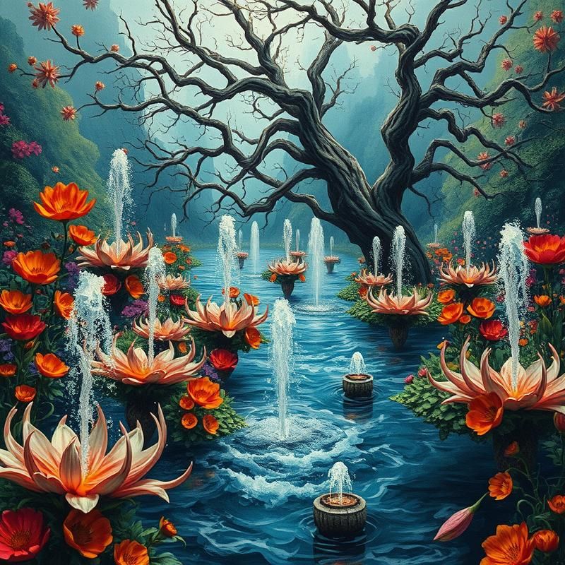 expressionism style AI art