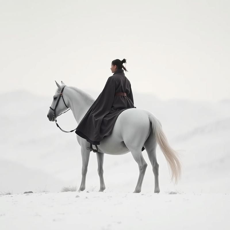 minimalist style AI art