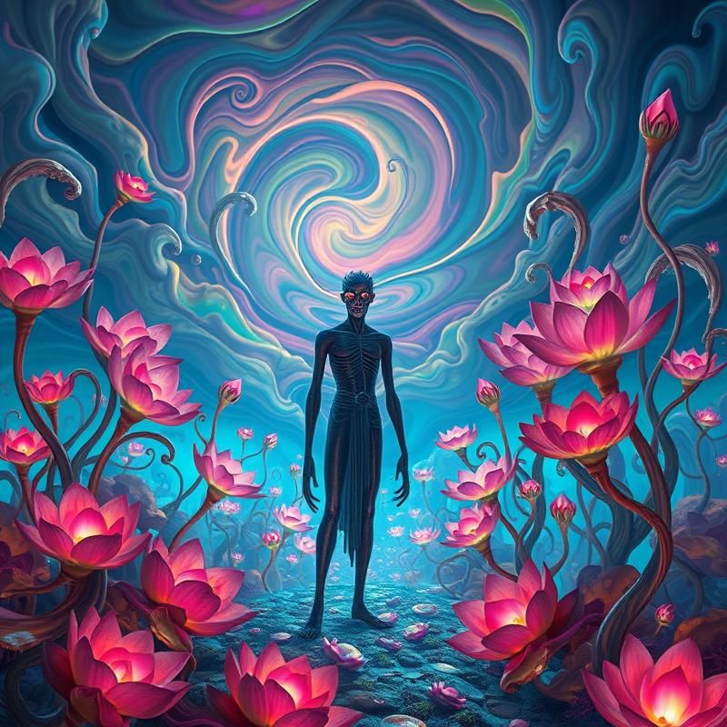 surrealism style AI art