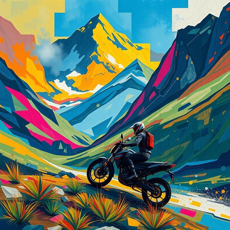 suprematist style AI art