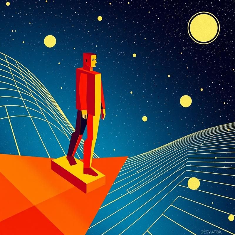 de stijl style AI art