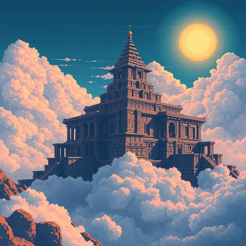 pixel art style AI art