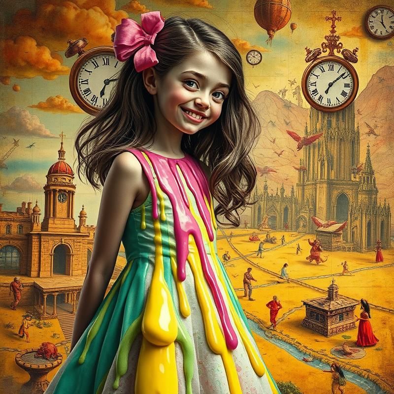 pop surrealism style AI art