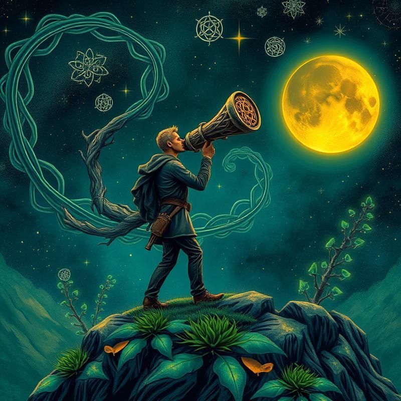 celtic style AI art