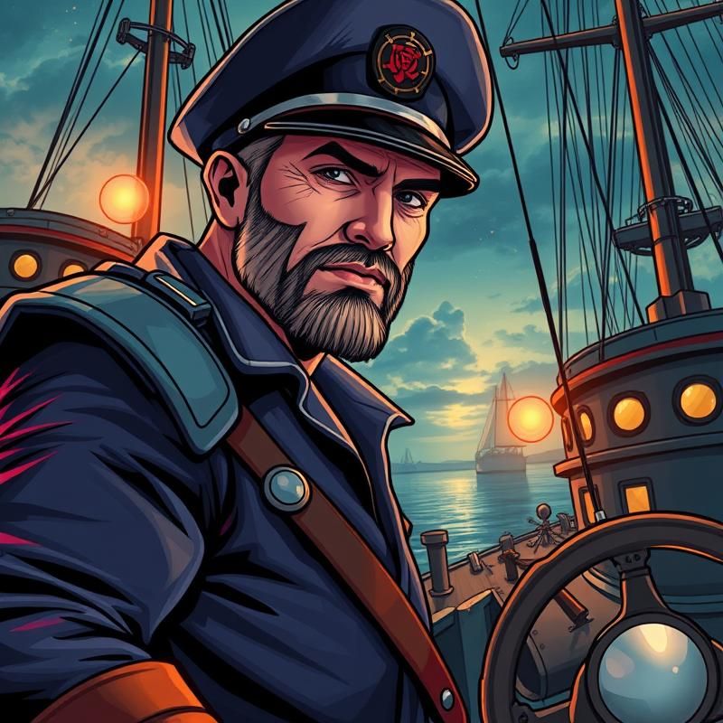 comic book style AI art