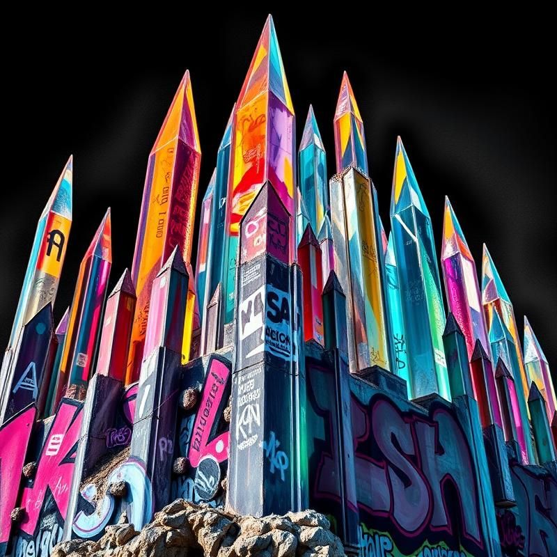 graffiti style AI art