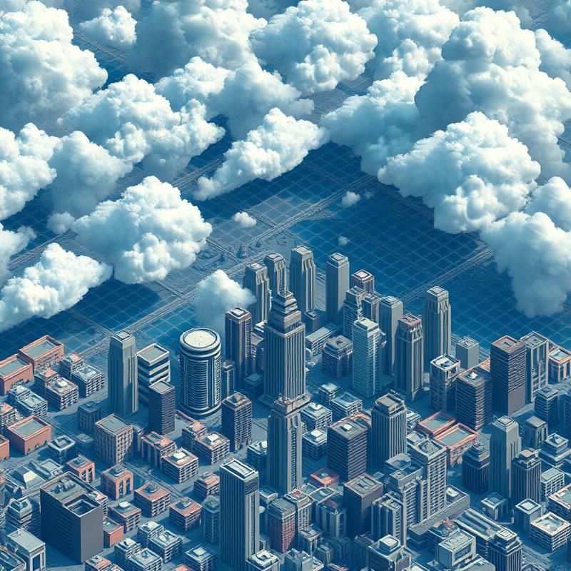 isometric style AI art