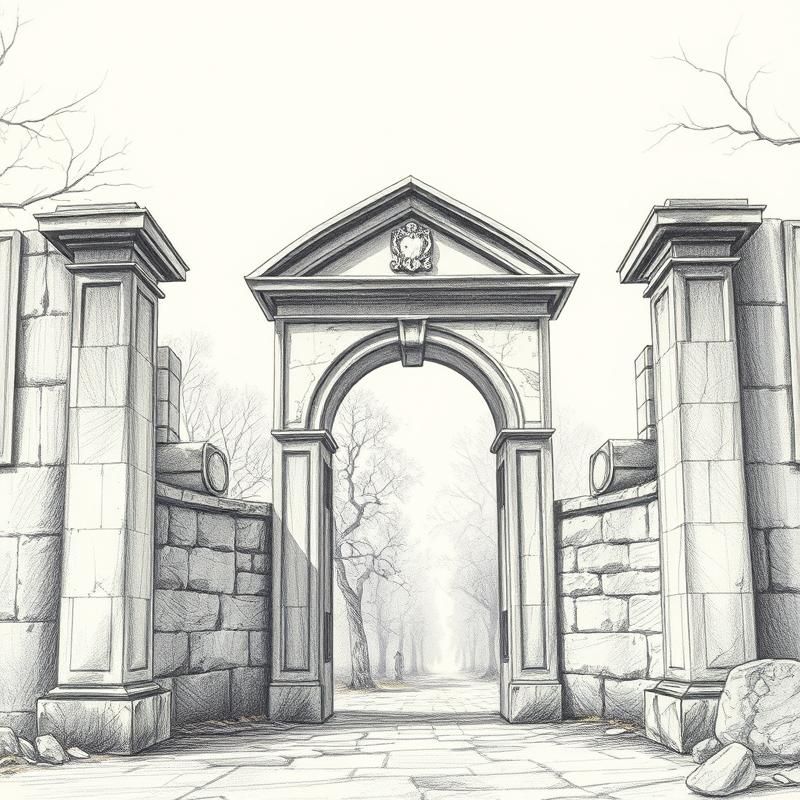 pencil sketch style AI art