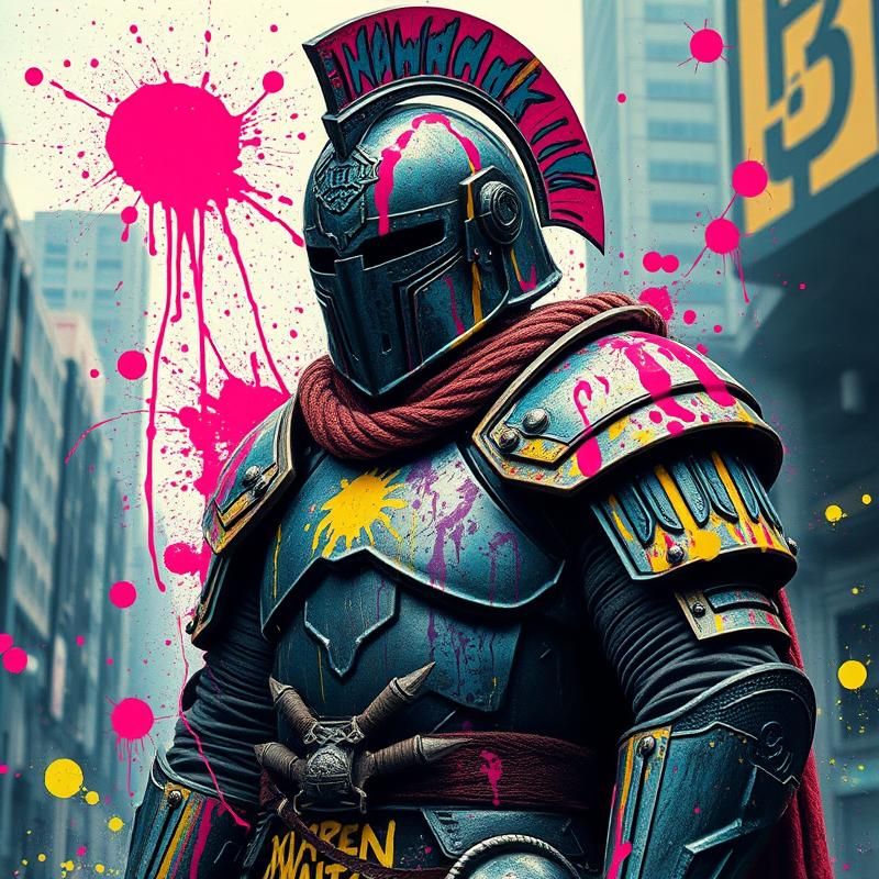 graffiti style AI art